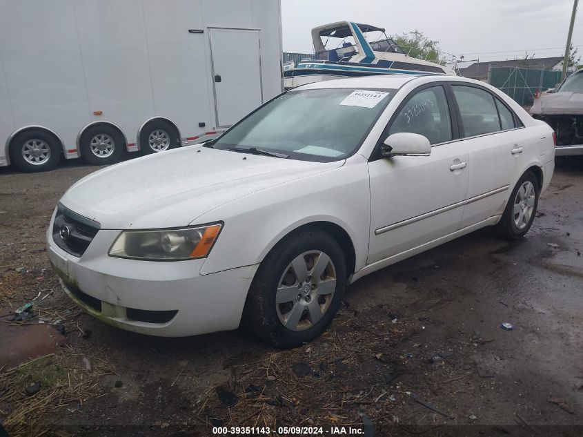 2007 Hyundai Sonata Gls VIN: 5NPET46C37H280192 Lot: 39351143