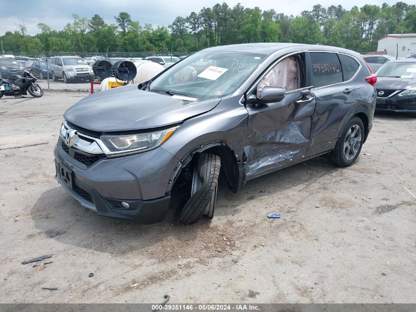 VIN 7FARW2H57JE092605 2018 HONDA CR-V EX