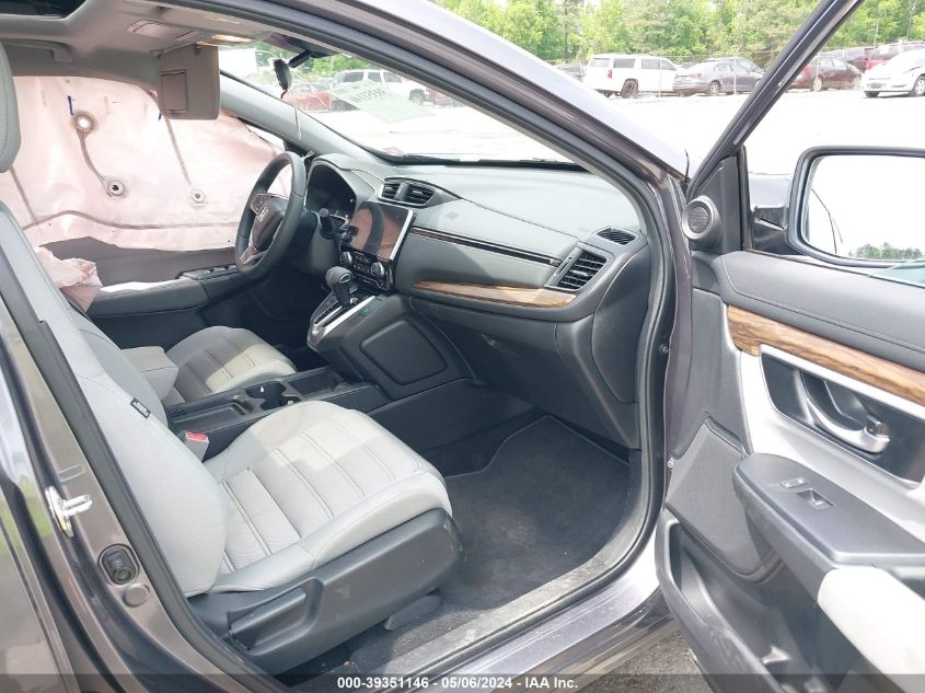 VIN 7FARW2H57JE092605 2018 HONDA CR-V EX