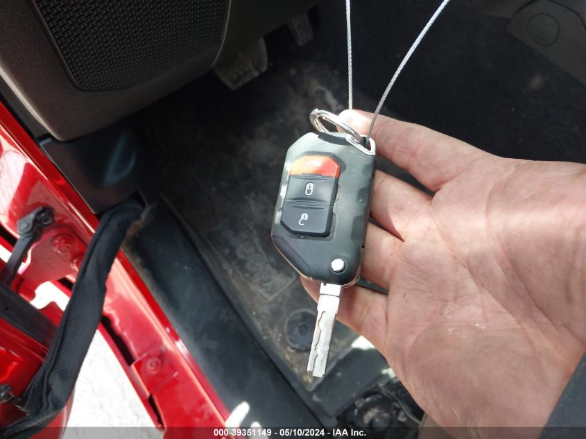 2021 Jeep Wrangler Unlimited Willys 4X4 VIN: 1C4HJXDN3MW711189 Lot: 39351149