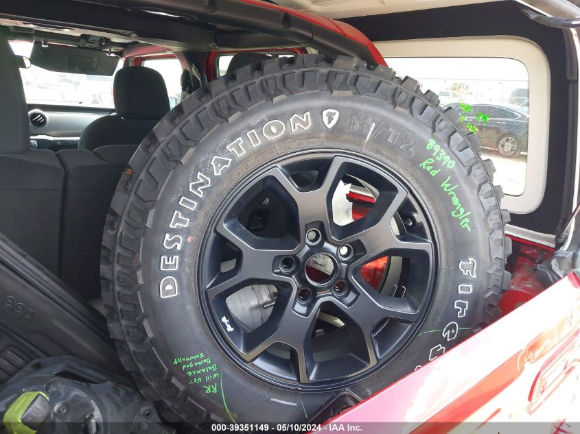 2021 Jeep Wrangler Unlimited Willys 4X4 VIN: 1C4HJXDN3MW711189 Lot: 39351149