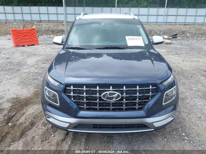 2022 Hyundai Venue Limited VIN: KMHRC8A32NU159832 Lot: 39351177