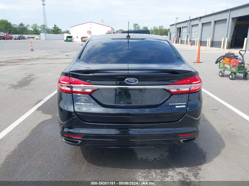 2017 FORD FUSION TITANIUM - 3FA6P0K97HR396110