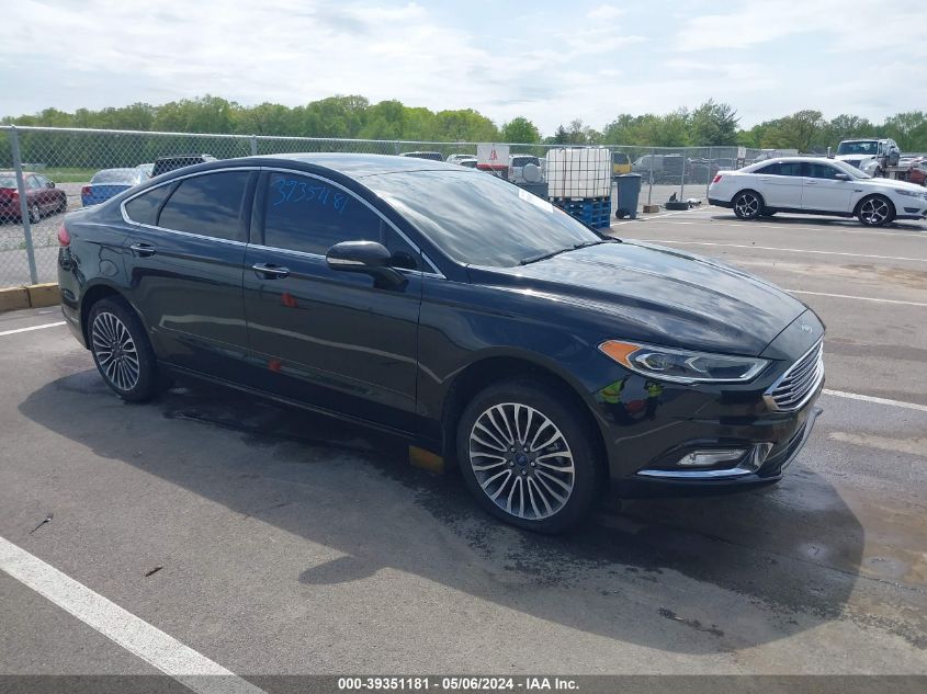 2017 Ford Fusion Titanium VIN: 3FA6P0K97HR396110 Lot: 39351181