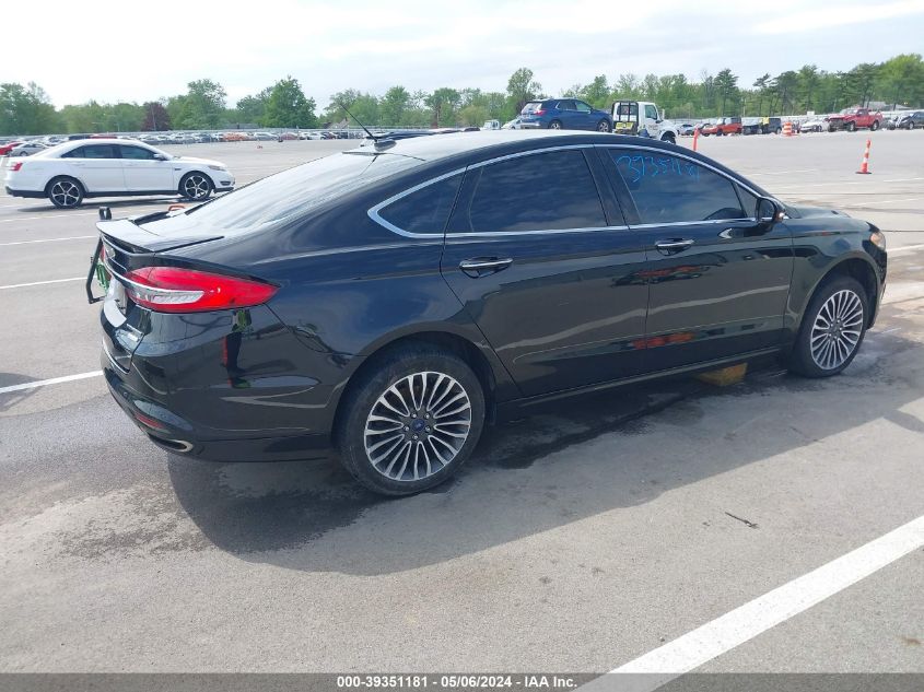 2017 FORD FUSION TITANIUM - 3FA6P0K97HR396110