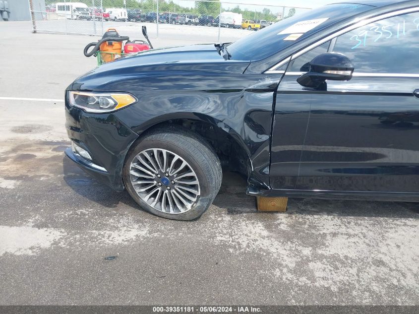 2017 FORD FUSION TITANIUM - 3FA6P0K97HR396110