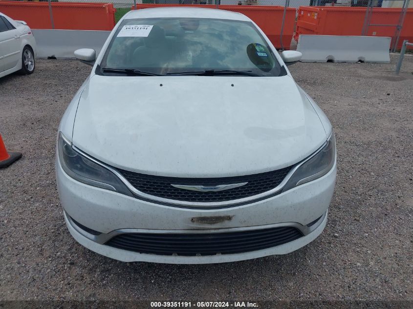 VIN 1C3CCCAB3FN691711 2015 CHRYSLER 200 no.11