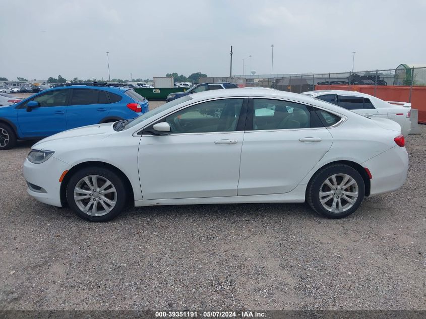 VIN 1C3CCCAB3FN691711 2015 CHRYSLER 200 no.13