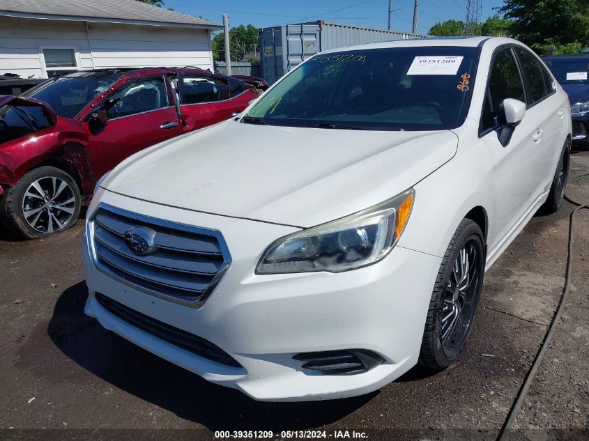 2015 Subaru Legacy 2.5I Premium VIN: 4S3BNAD6XF3026885 Lot: 39351209