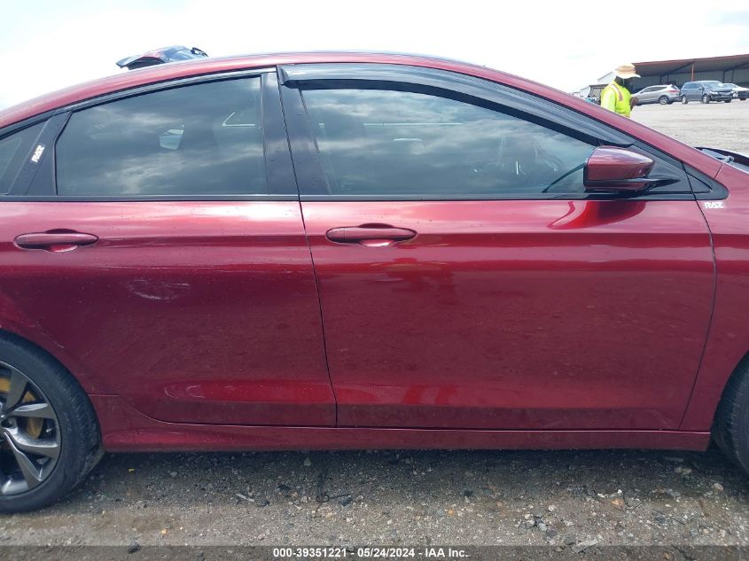 2016 Chrysler 200 S VIN: 1C3CCCBB4GN158279 Lot: 39351221