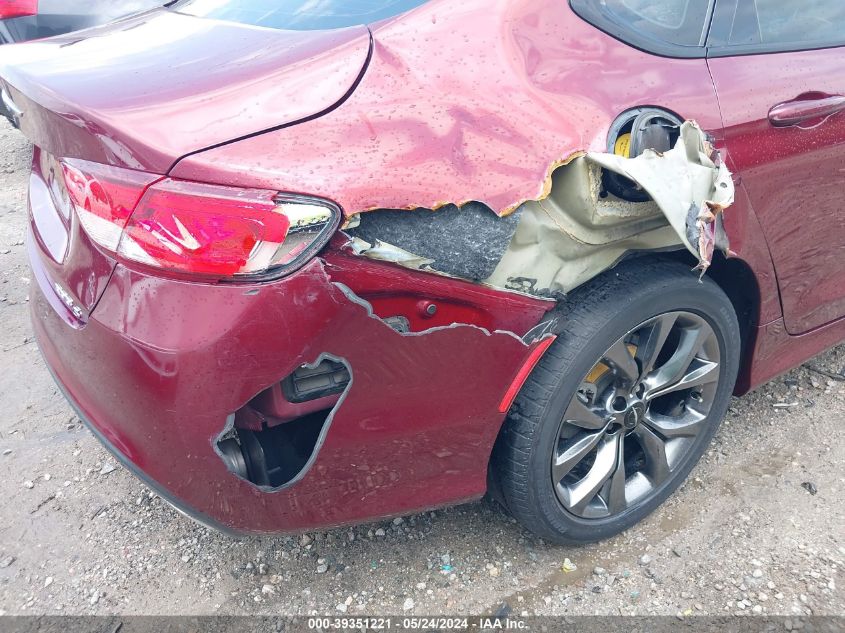 2016 Chrysler 200 S VIN: 1C3CCCBB4GN158279 Lot: 39351221