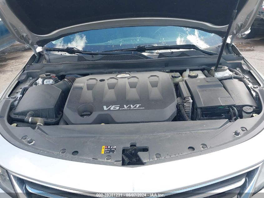 2014 Chevrolet Impala 2Lt VIN: 2G1125S36E9218212 Lot: 39351231