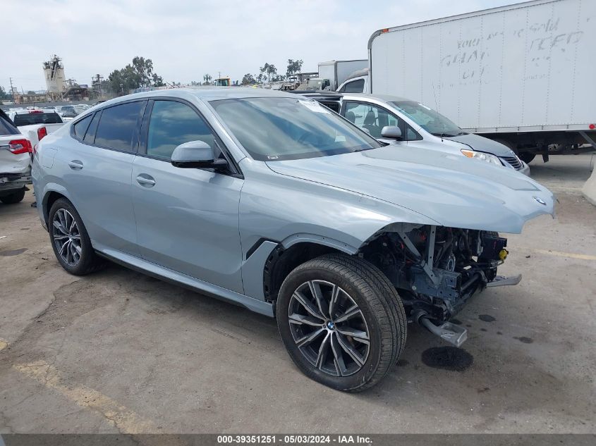 VIN 5UX33EX01R9R42931 2024 BMW X6, Xdrive40I no.1