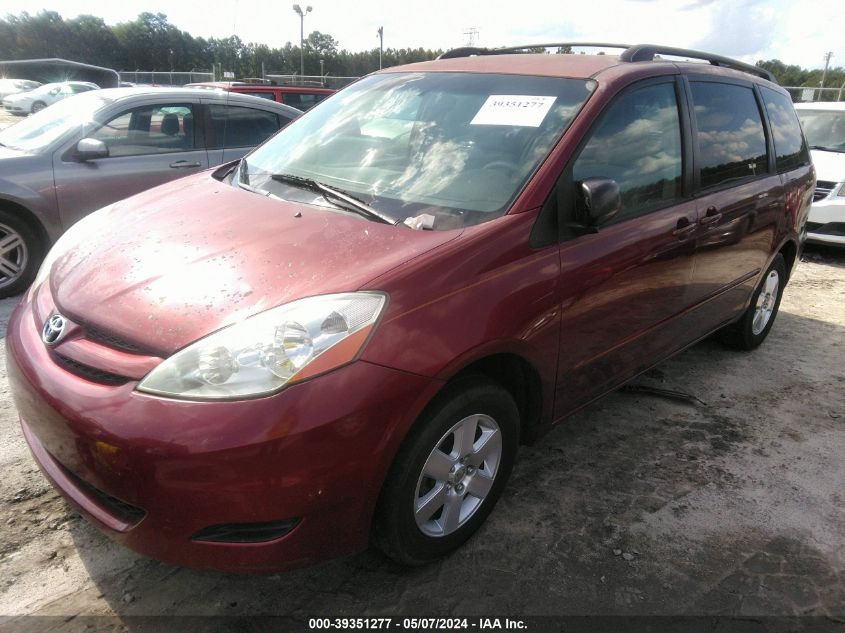 2006 Toyota Sienna Ce/Le VIN: 5TDZA23CX6S463582 Lot: 39351277