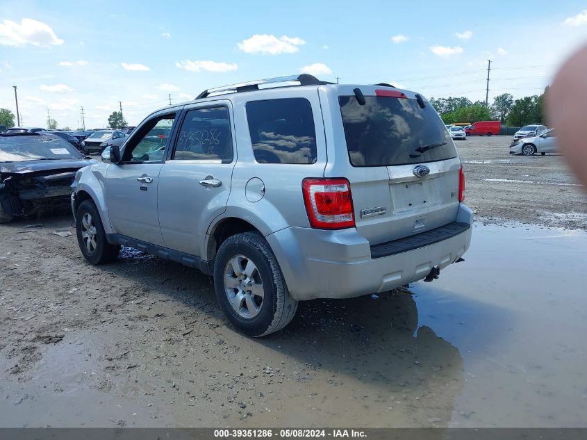 2011 Ford Escape Limited VIN: 1FMCU9EG8BKA63359 Lot: 39351286