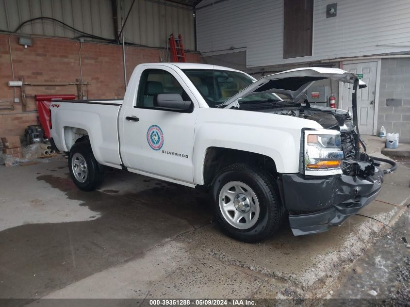 2018 Chevrolet Silverado 1500 Wt VIN: 1GCNKNEC6JZ322879 Lot: 39351288