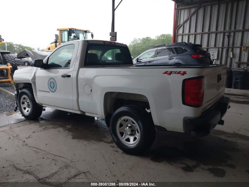 2018 Chevrolet Silverado 1500 Wt VIN: 1GCNKNEC6JZ322879 Lot: 39351288