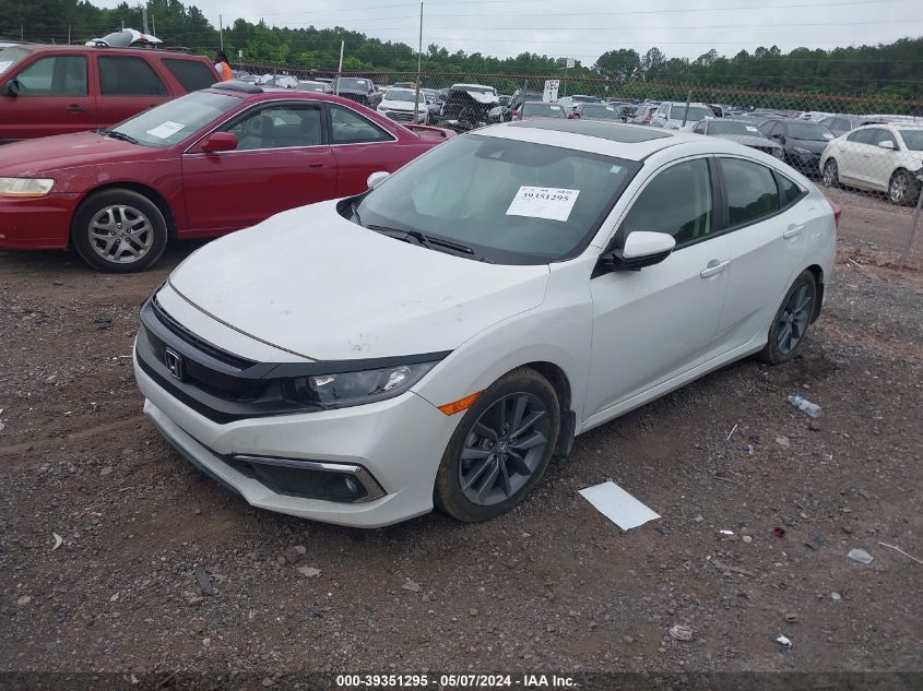 2019 Honda Civic Ex VIN: JHMFC1F33KX010071 Lot: 39351295