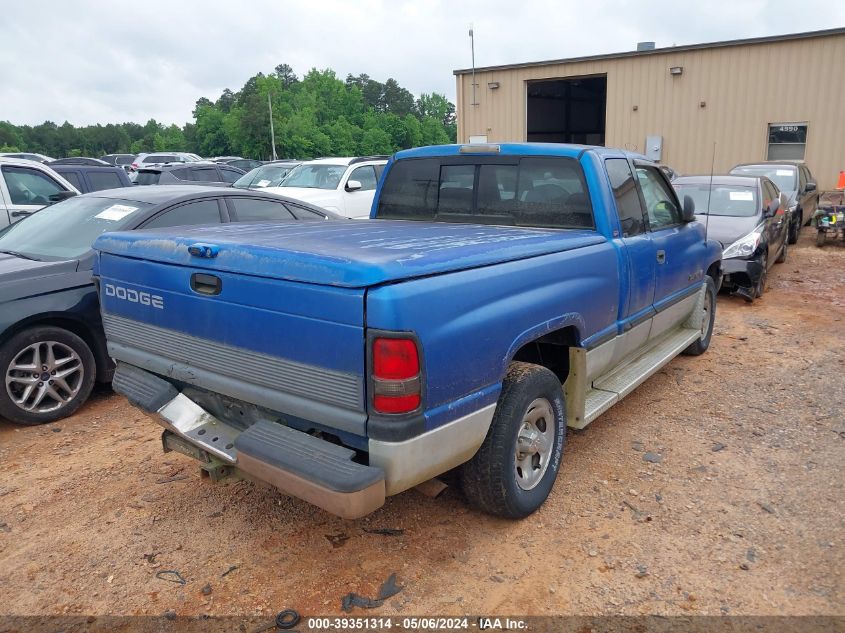 1998 Dodge Ram 1500 St VIN: 3B7HC13Z2WG145703 Lot: 39351314