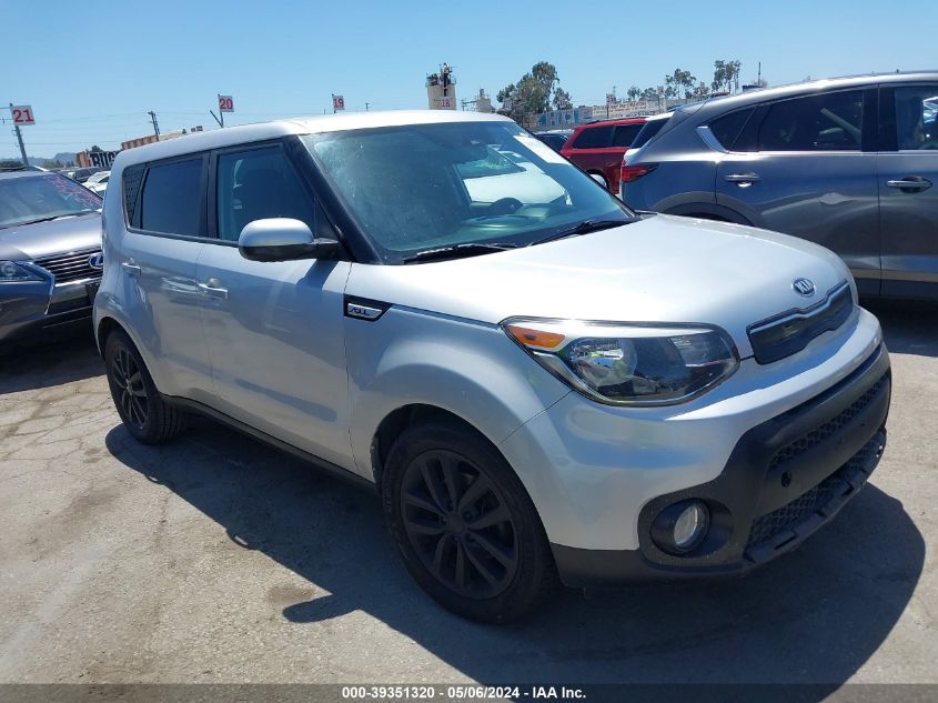 2018 Kia Soul + VIN: KNDJP3A5XJ7530965 Lot: 39351320