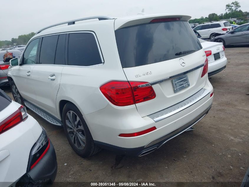 2014 Mercedes-Benz Gl 450 4Matic VIN: 4JGDF7CE6EA392236 Lot: 39351345