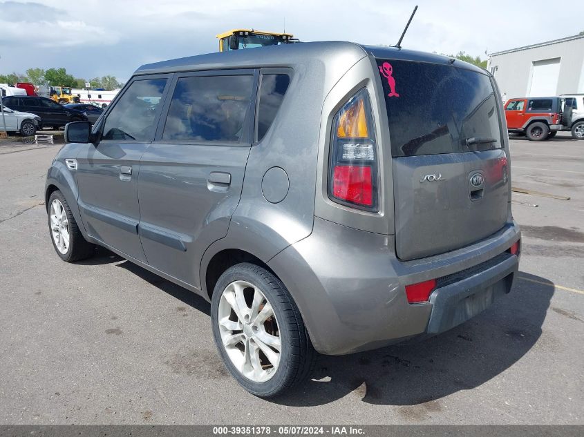 2010 Kia Soul + VIN: KNDJT2A20A7190382 Lot: 39351378