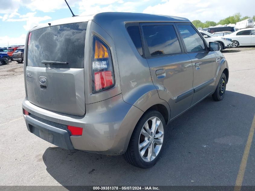 2010 Kia Soul + VIN: KNDJT2A20A7190382 Lot: 39351378