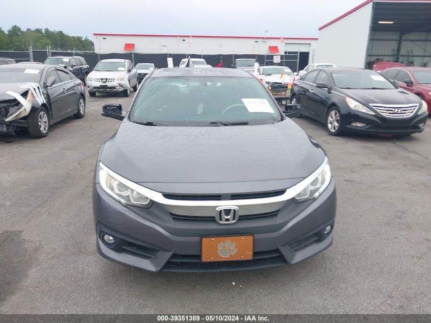 2016 Honda Civic Ex-L VIN: 2HGFC1F75GH658593 Lot: 39351389