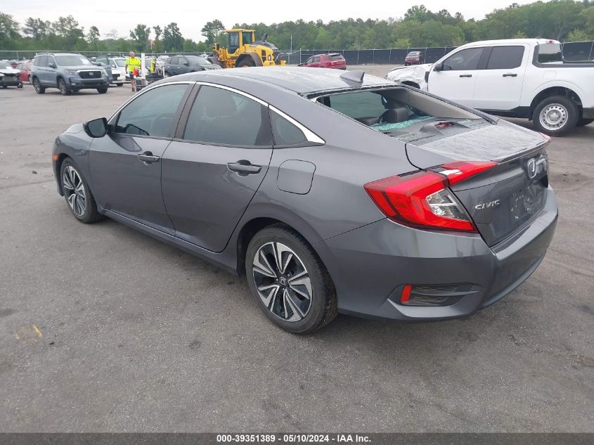 2016 Honda Civic Ex-L VIN: 2HGFC1F75GH658593 Lot: 39351389