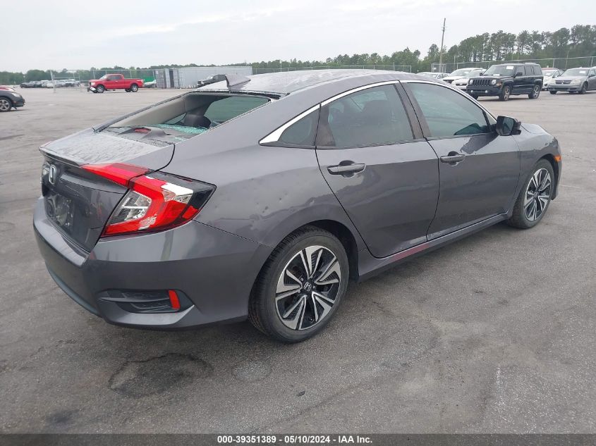 2016 Honda Civic Ex-L VIN: 2HGFC1F75GH658593 Lot: 39351389