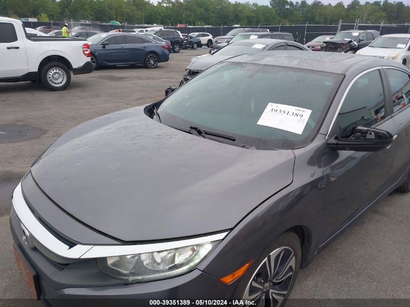 2016 Honda Civic Ex-L VIN: 2HGFC1F75GH658593 Lot: 39351389