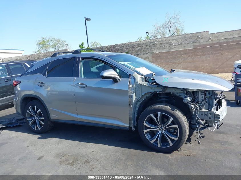 2019 Lexus Rx 450H VIN: 2T2BGMCA6KC036523 Lot: 39351410