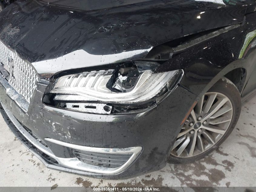 2019 Lincoln Mkz Standard VIN: 3LN6L5A9XKR614435 Lot: 39351411