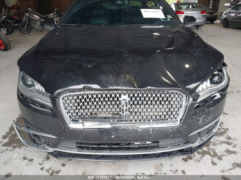 2019 Lincoln Mkz Standard VIN: 3LN6L5A9XKR614435 Lot: 39351411