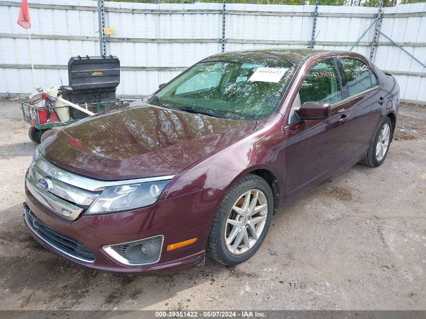 2011 Ford Fusion Sel VIN: 3FAHP0JG7BR232971 Lot: 39351422