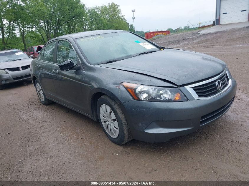 2009 Honda Accord 2.4 Lx VIN: 1HGCP26379A021281 Lot: 39351434