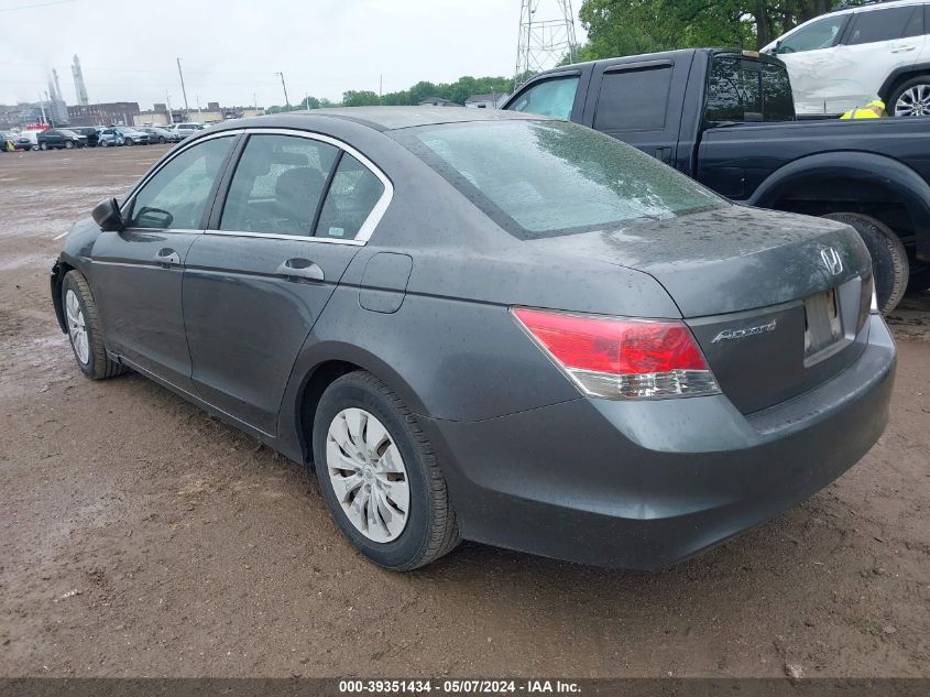 2009 Honda Accord 2.4 Lx VIN: 1HGCP26379A021281 Lot: 39351434