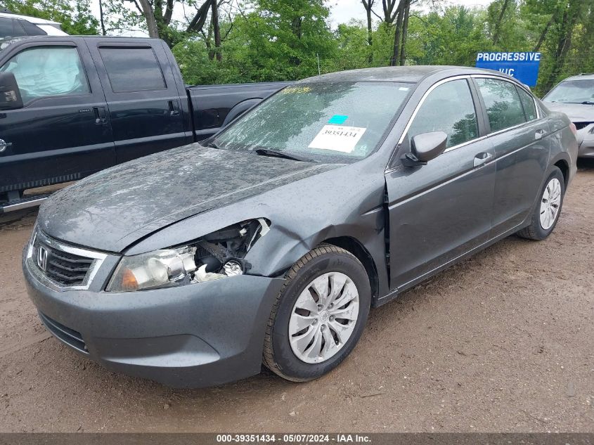 2009 Honda Accord 2.4 Lx VIN: 1HGCP26379A021281 Lot: 39351434