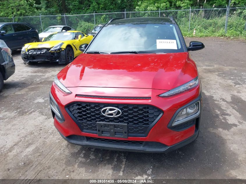 2018 Hyundai Kona Sel VIN: KM8K22AA9JU166058 Lot: 39351435