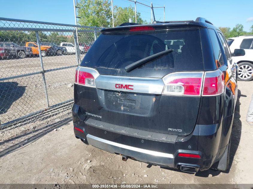 2015 GMC Terrain Denali VIN: 2GKFLZE38F6169504 Lot: 39351436