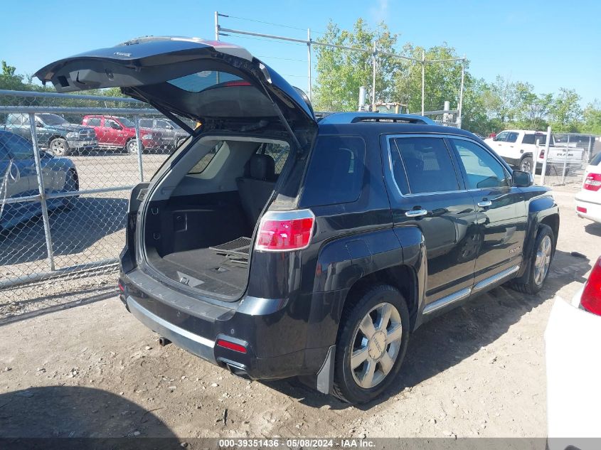 2015 GMC Terrain Denali VIN: 2GKFLZE38F6169504 Lot: 39351436