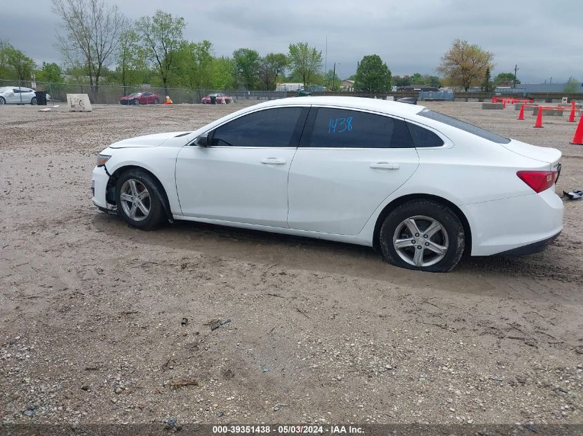 2020 Chevrolet Malibu Fwd Ls VIN: 1G1ZB5ST1LF087150 Lot: 39351438