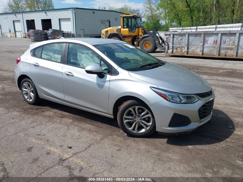 2019 Chevrolet Cruze Ls VIN: 3G1BC6SM0KS534834 Lot: 39351453