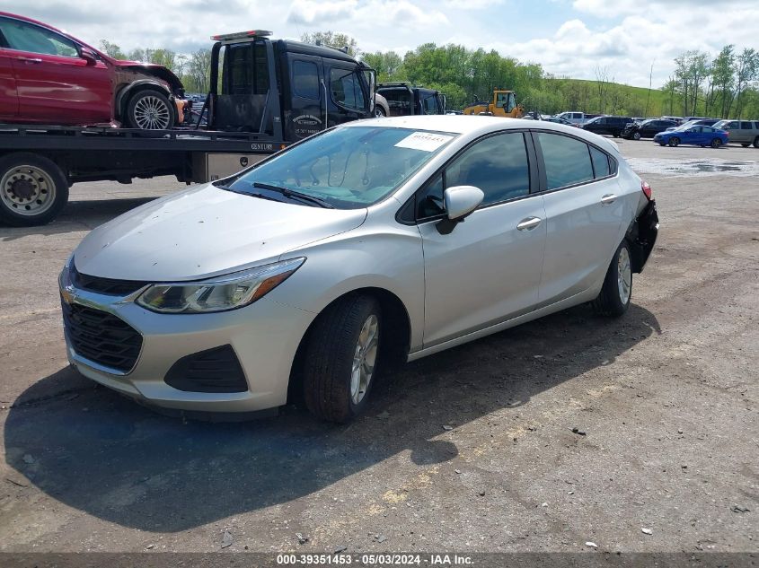 2019 Chevrolet Cruze Ls VIN: 3G1BC6SM0KS534834 Lot: 39351453