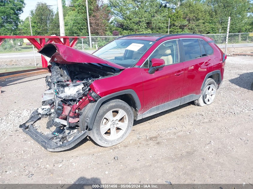 VIN JTMW1RFV3KD003758 2019 TOYOTA RAV4 XLE
