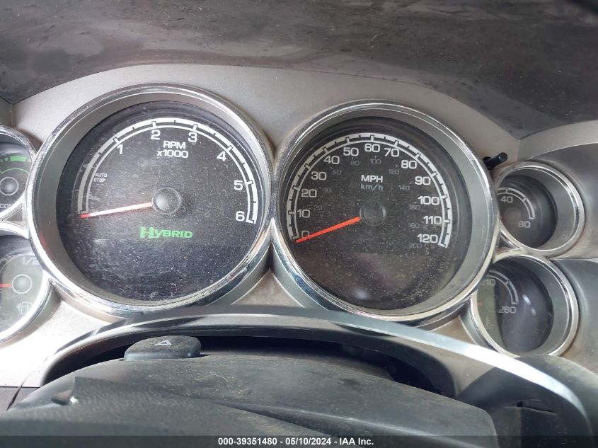 2009 Chevrolet Silverado 1500 Hybrid 1Hy VIN: 2GCFC135291119412 Lot: 39351480
