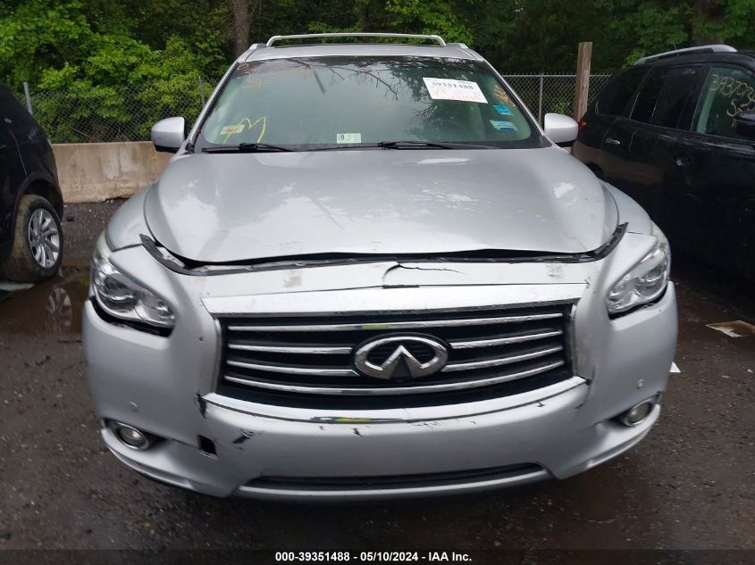 2013 Infiniti Jx35 VIN: 5N1AL0MM5DC347235 Lot: 39351488