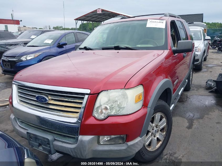 2006 Ford Explorer Xlt VIN: 1FMEU73E16UA02802 Lot: 39351498