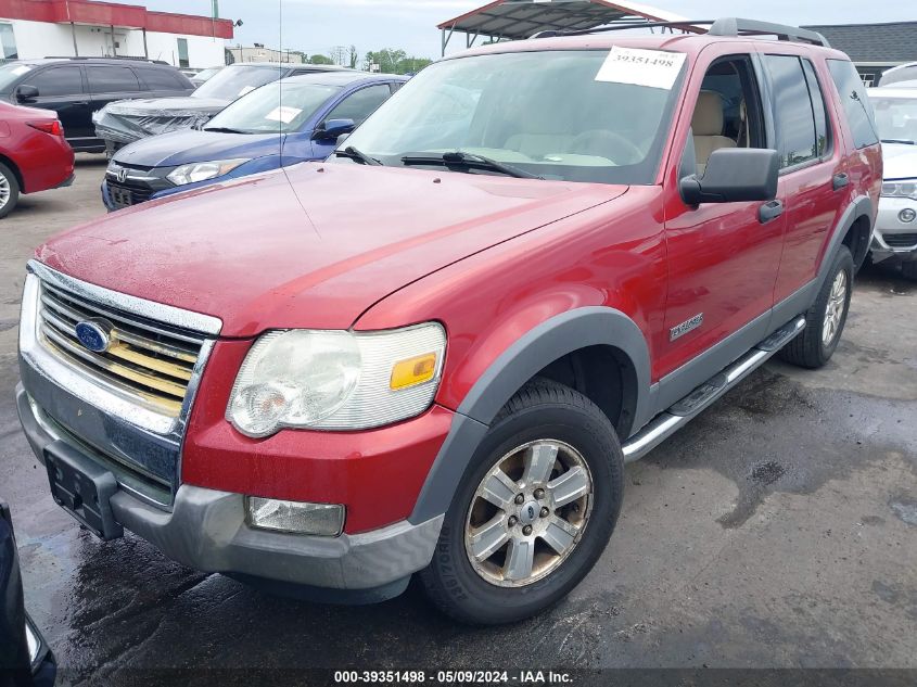 2006 Ford Explorer Xlt VIN: 1FMEU73E16UA02802 Lot: 39351498