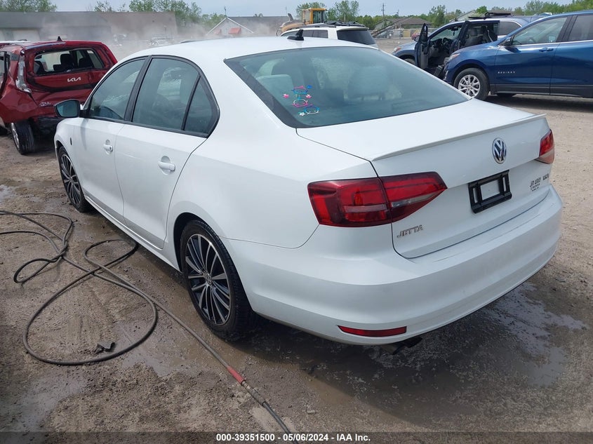 2016 VOLKSWAGEN JETTA 1.8T SPORT - 3VWD17AJ2GM405165